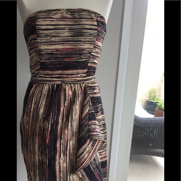 VOLCOM S DRESS SKETCHED OUT TUBE DRESS WRAP AROUND - Picture 3 of 5